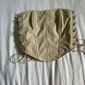 Beige corset